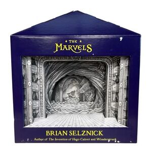 The Marvels by Brian Selznick Display 3D Diorama Cardboard